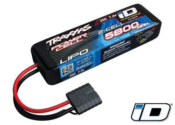 Batería Lipo 5800mah 7.4v 2-Cell 25c