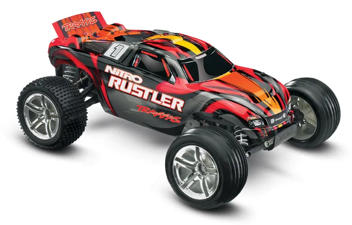 Nitro Rustler a Gasolina 2wd Truggy